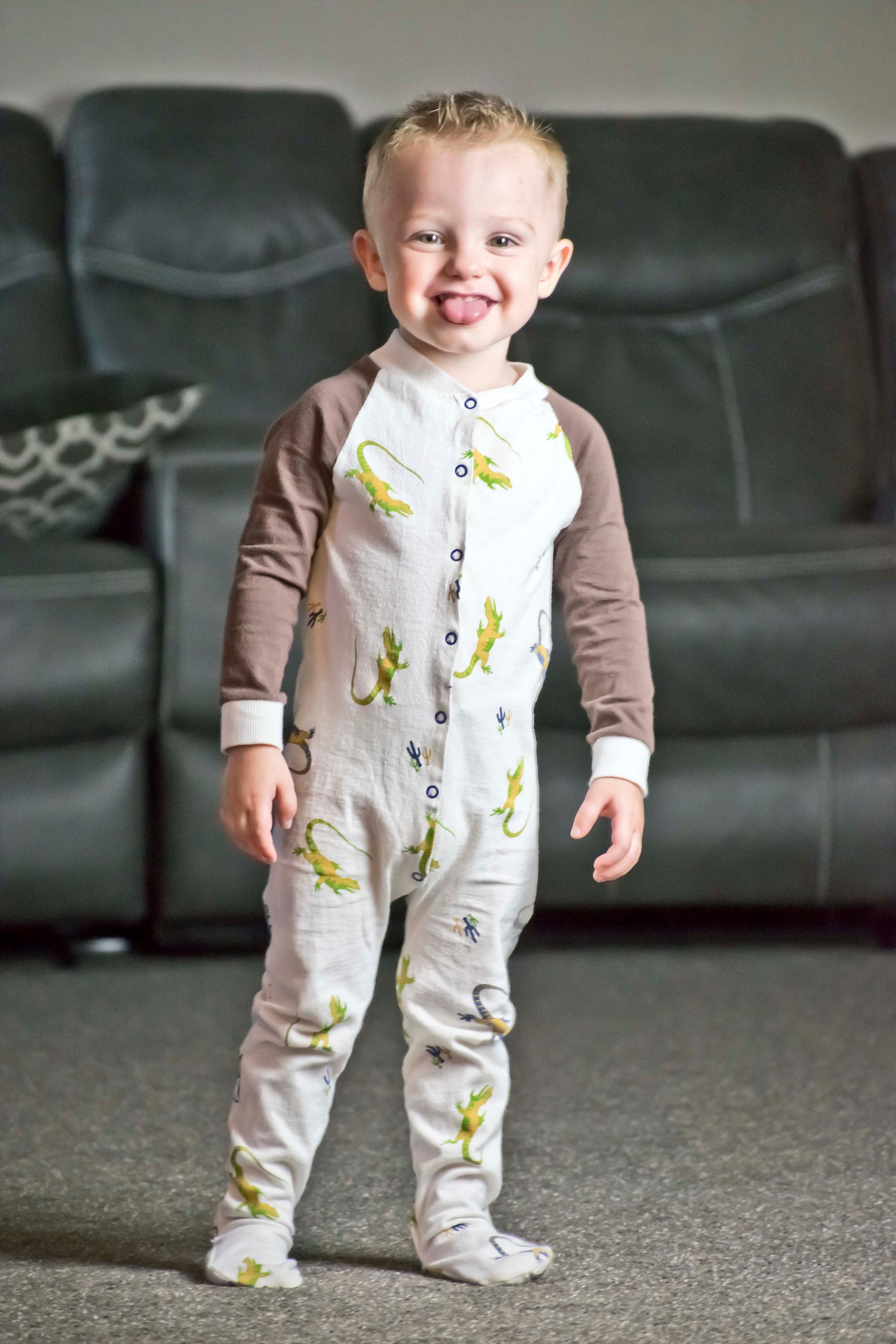 Raglan Footie Pajama PDF Pattern Size Newborn-5t - Etsy
