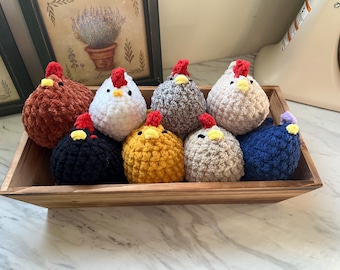 Crochet Mabel Chicken Plushie - Stardew Valley Inspired