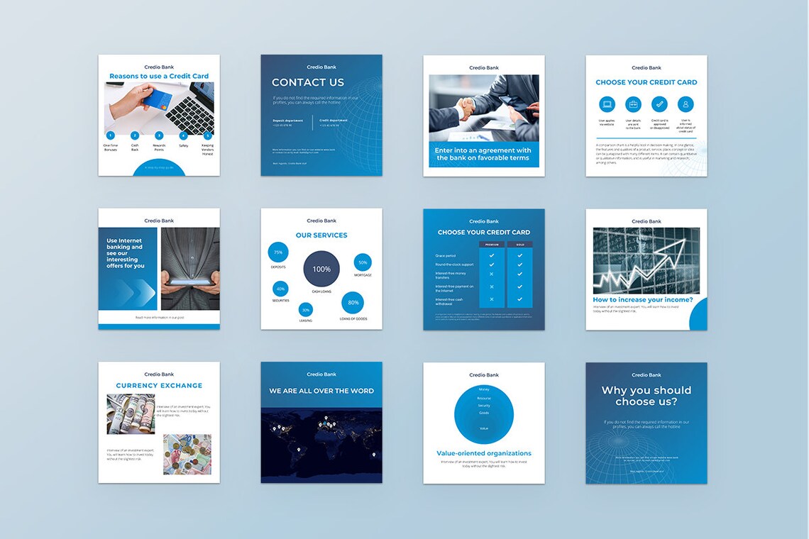 Finance Canva Templates For Accountants Bookkeepers Bank Etsy Singapore