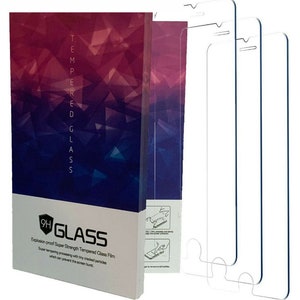 3-Pack For iPhone 11 Pro 8 7 6s Plus X Xs Max XR Tempered GLASS Screen Protector
