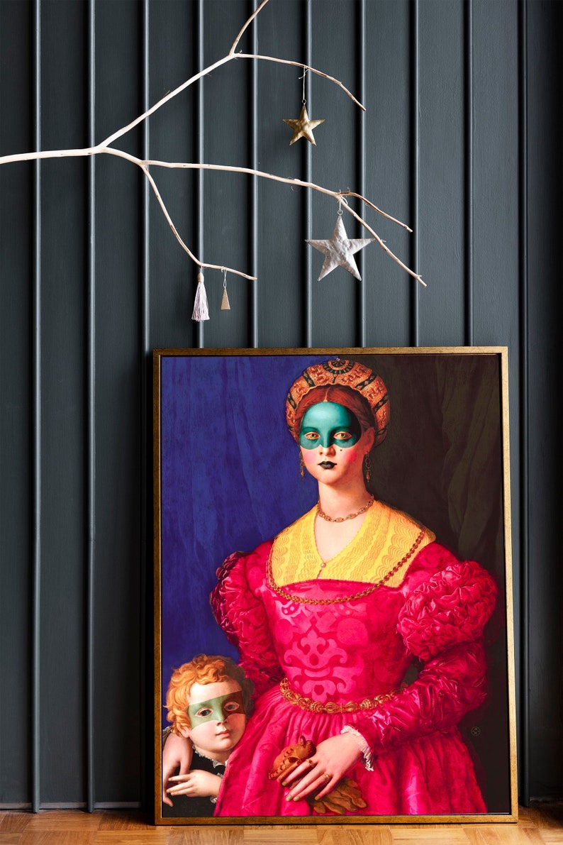 Surreal Altered Painting CLOSE TO ME Wall Decor Altered Etsy