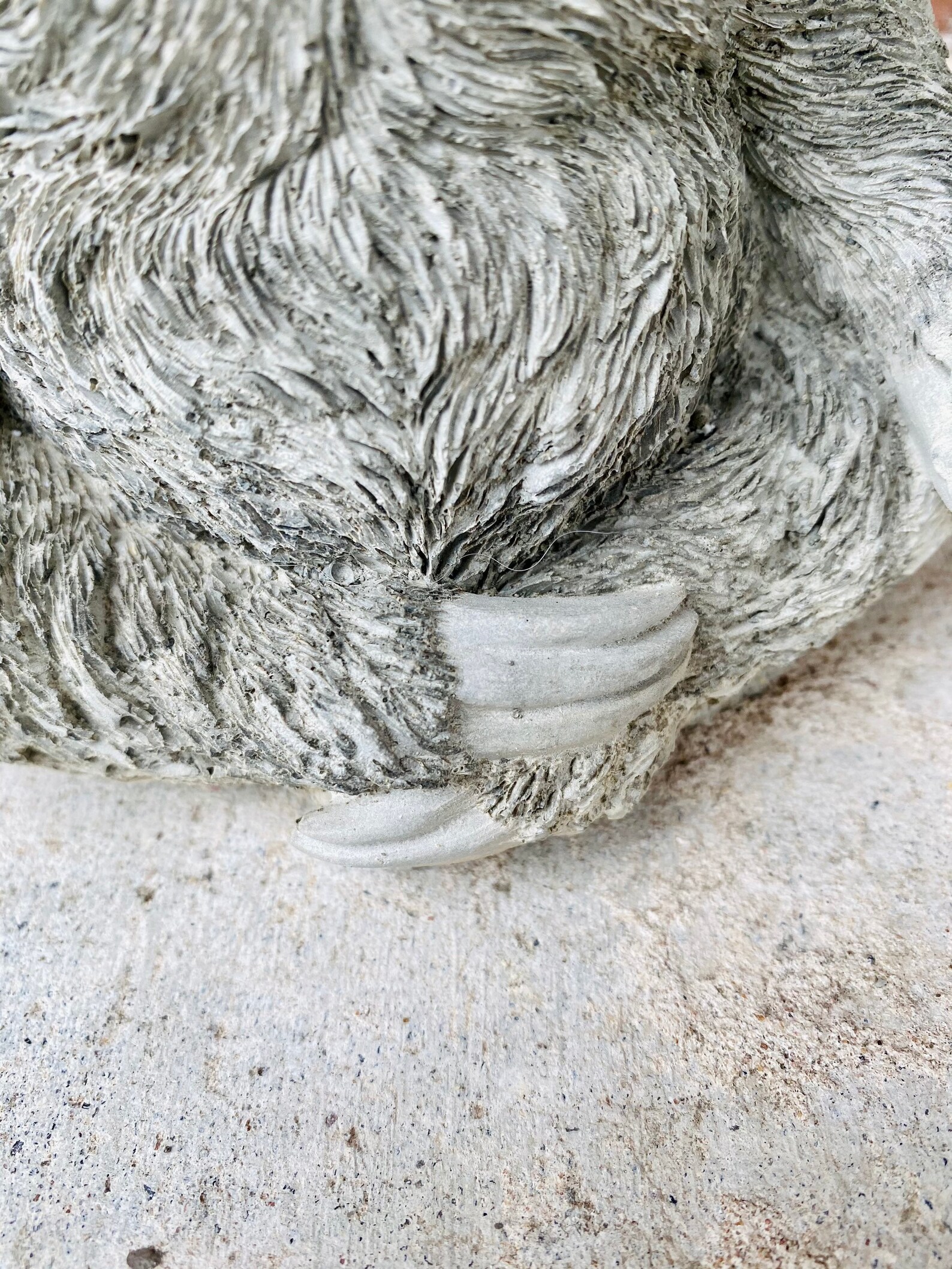 Concrete Sloth Garden Sloth Garden Statue Meditation | Etsy