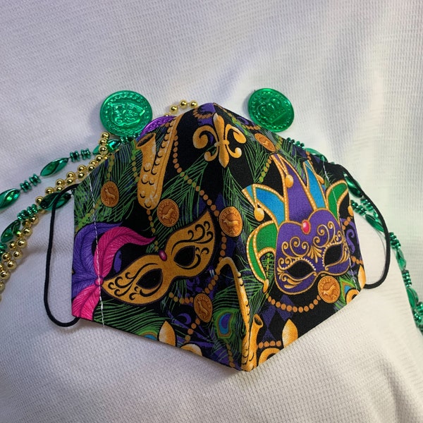 Mardi Gras Mask Etsy