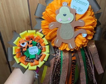 Star Wars Mommy to be ribbon corsage It/'s a boy Disney pin.