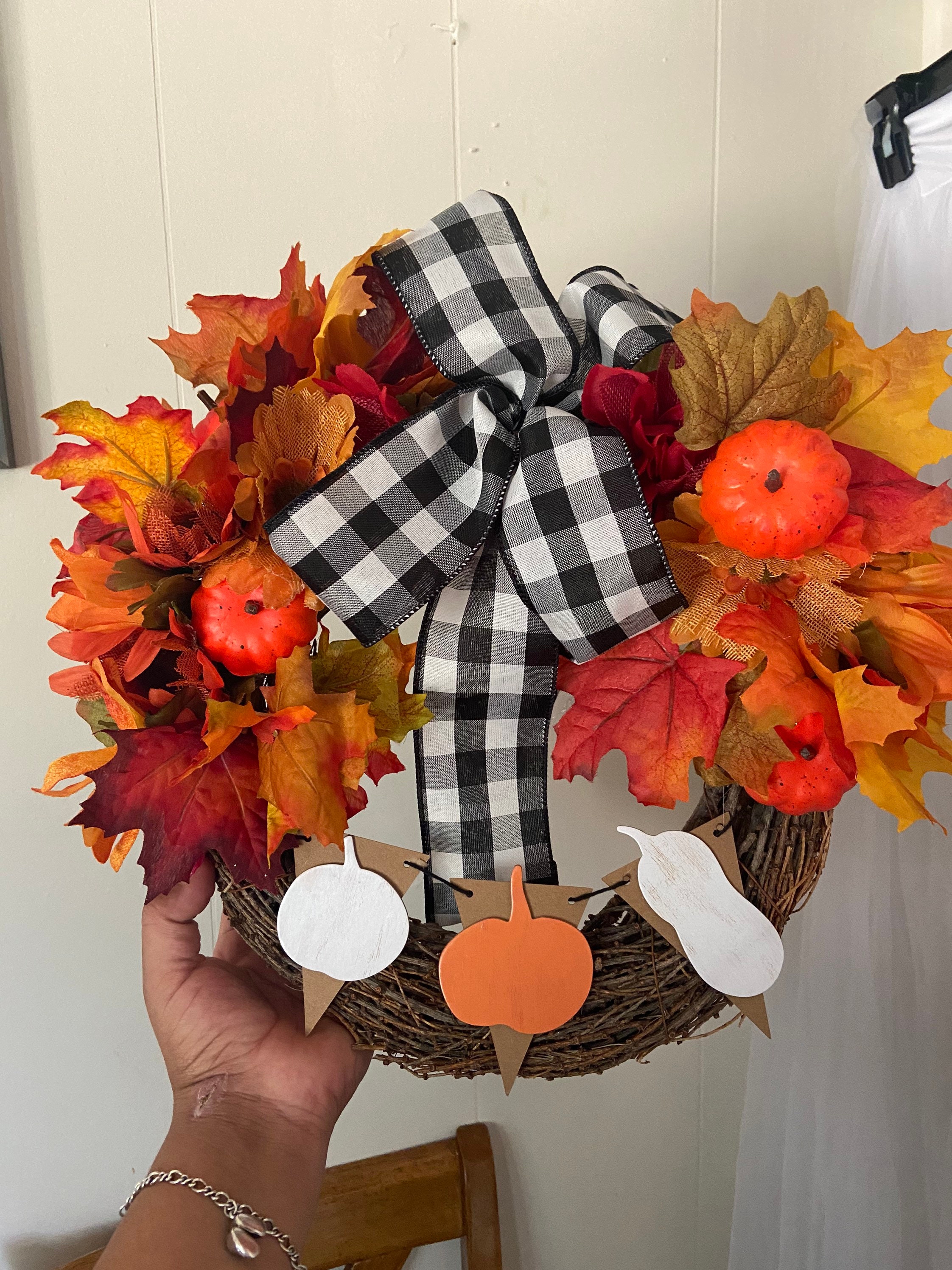 Fall Wreath Etsy