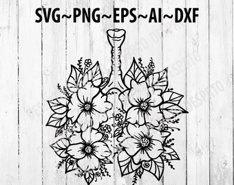Free Free Flower Lungs Svg 773 SVG PNG EPS DXF File