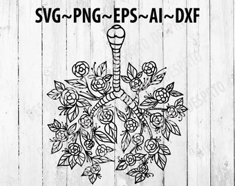 Free Free Flower Lungs Svg 773 SVG PNG EPS DXF File