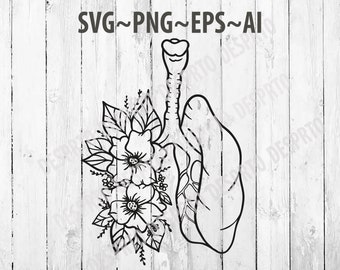 Download Lung Svg Etsy