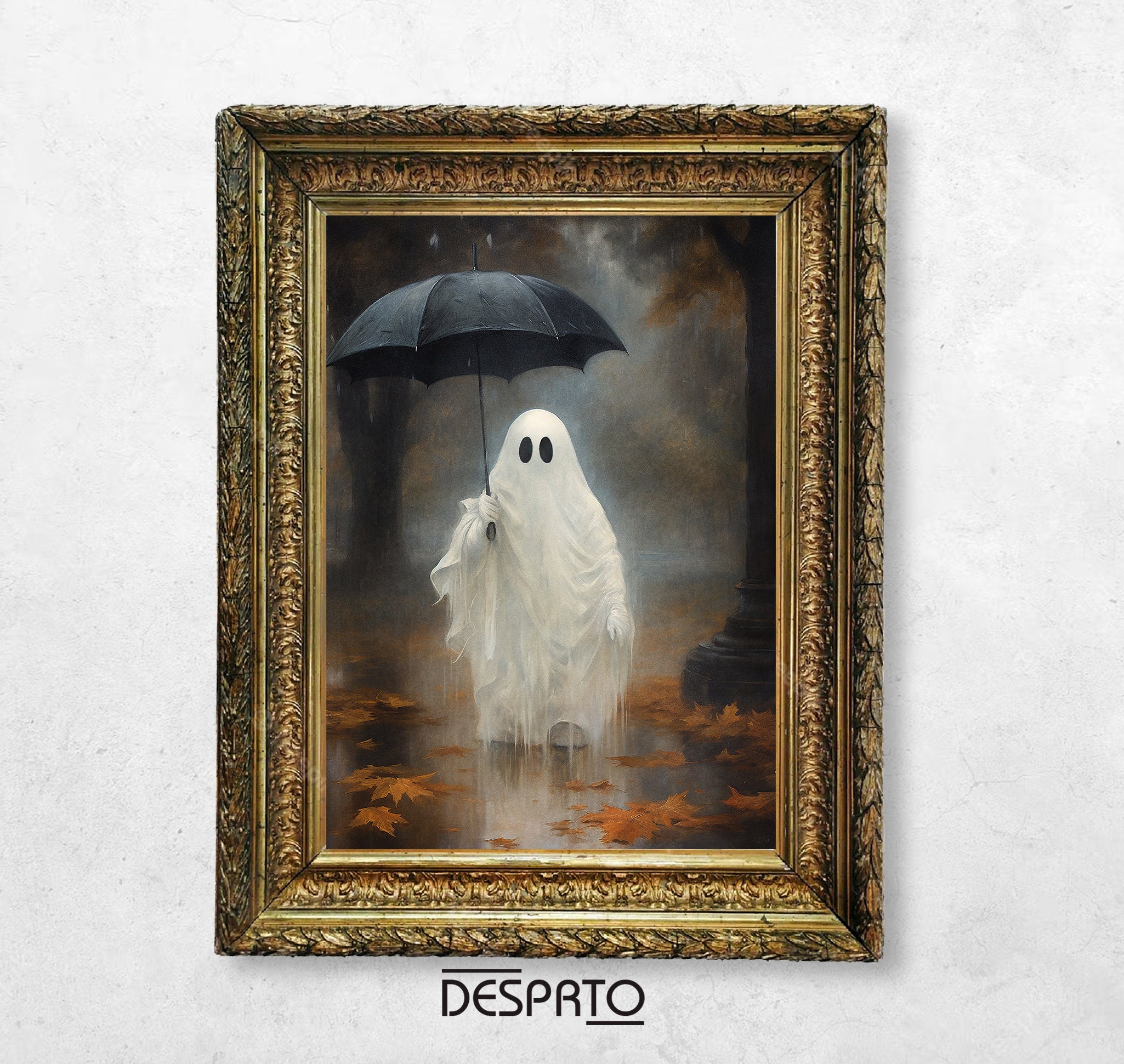 画材 AirMacgucci ghost Its Rainning Good Weather, an art canvas by ghostie king - INPRNT
