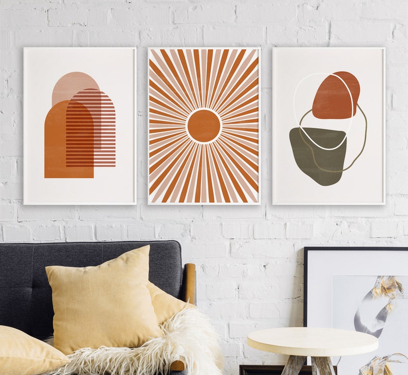 Boho Printable Wall Art Boho Art Set of 10 Prints Printable Etsy