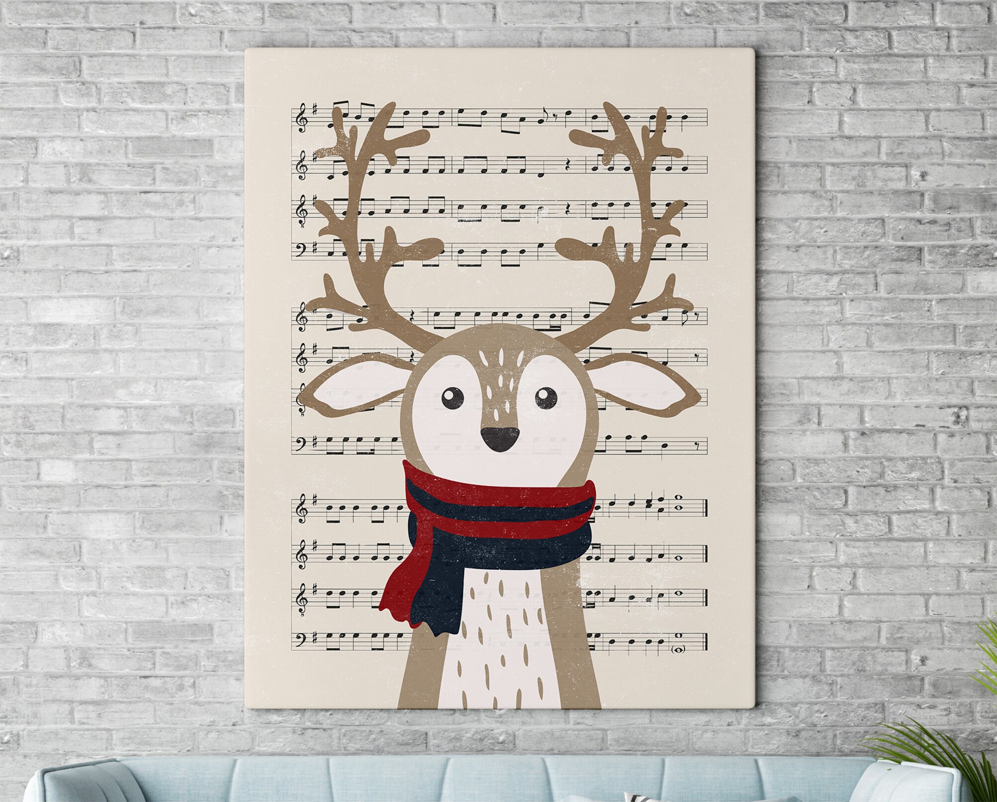 Christmas Prints Set of 6 Christmas Printables Gallery Wall - Etsy
