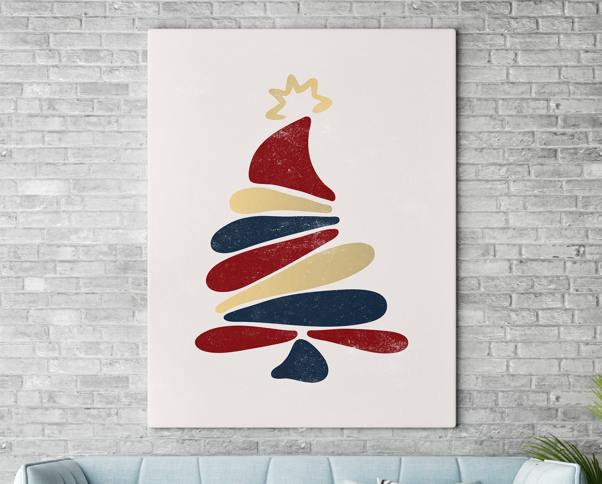 Christmas Prints Set of 6 Christmas Printables Gallery Wall - Etsy