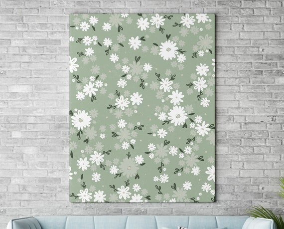 Sage Green Print Set of 9, Gallery Wall Set, Abstract Art