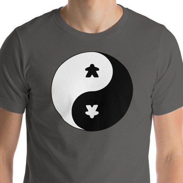 Yin And Yang Board Game Meeple Unisex T-Shirt