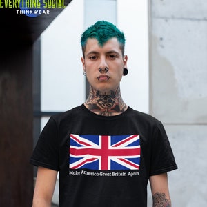 Hacer América Gran Bretaña de nuevo / Unisex Heavy Cotton Tee
