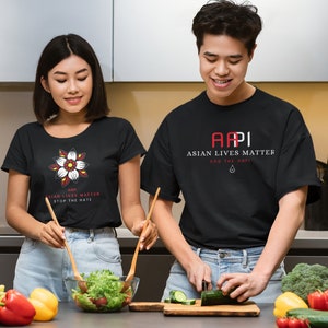 AAPI - Asian Lives Matter - Bella Canvas - Unisex Jersey Kurzärmeliges T-Shirt