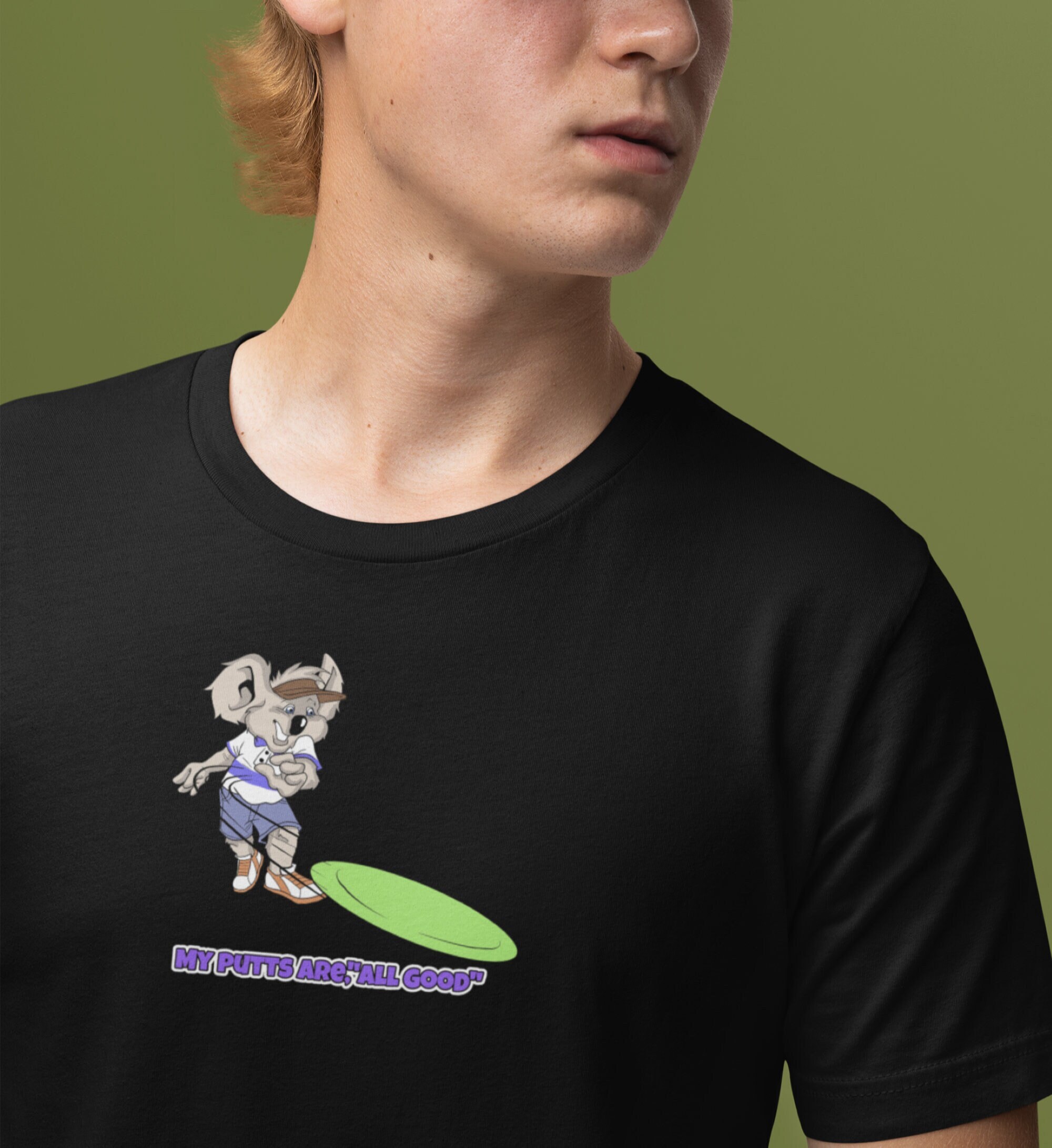 Disc Golf Syd - Ola Kola Koala - Bella + Canvas - Unisex Jersey Short Sleeve Tee