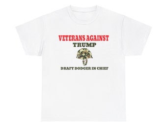 Veterans Against Trump | Unisex Heavy Cotton Tee