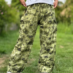 Spodnie Tie Dye Chilled | Spodnie hippie | Uniseks Elastyczna talia Joga Hippie Harem Festiwal boho