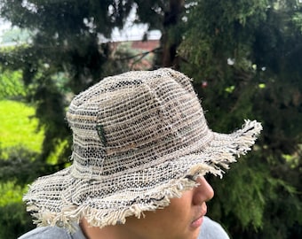 Hemp Sun Hat: Wide Brim, Foldable, Unisex