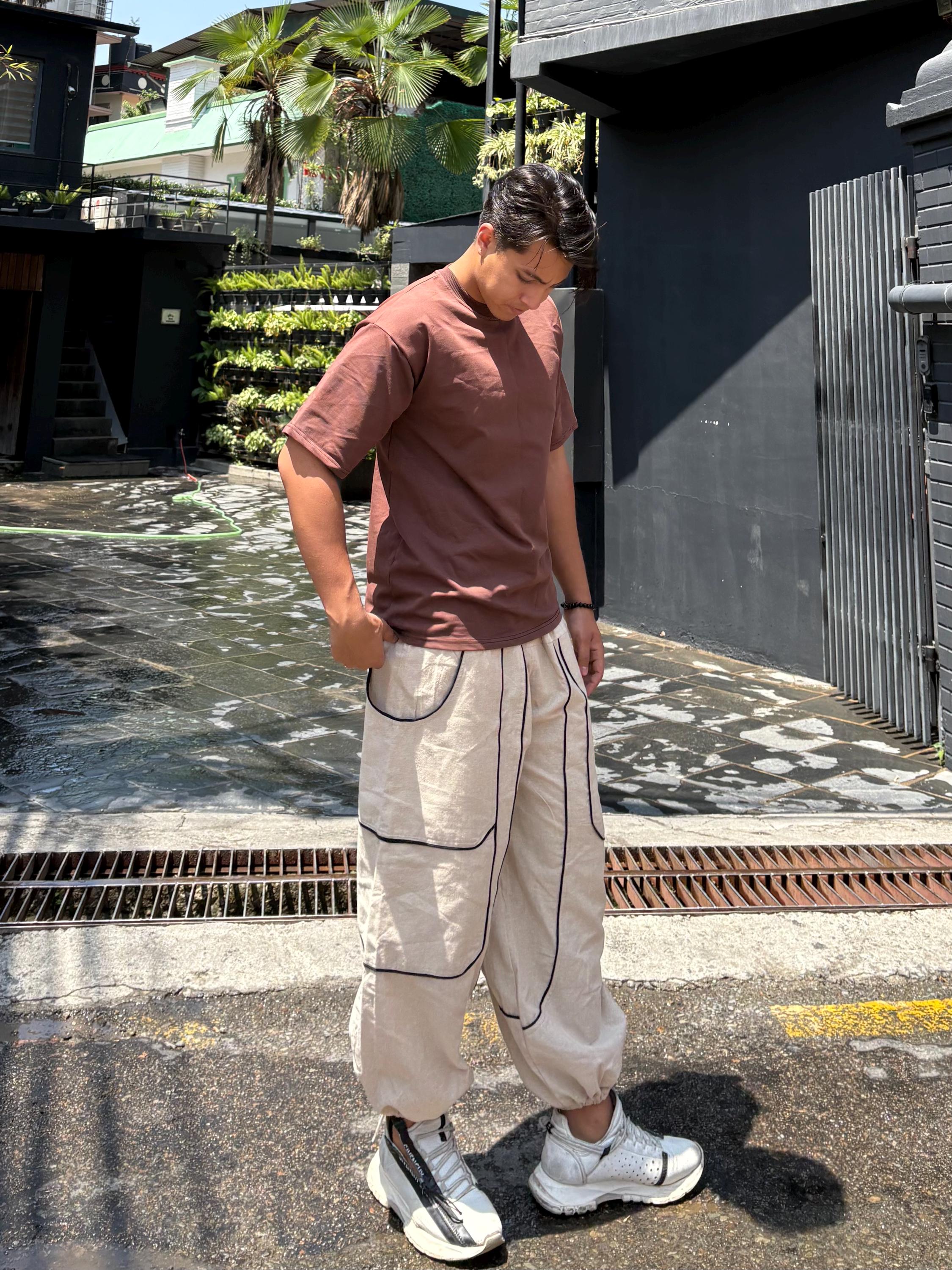 Pantaloni Da Pescatore Thailandesi In Cotone Puro Largo Casual Yoga Hippie Boho - Foto 8