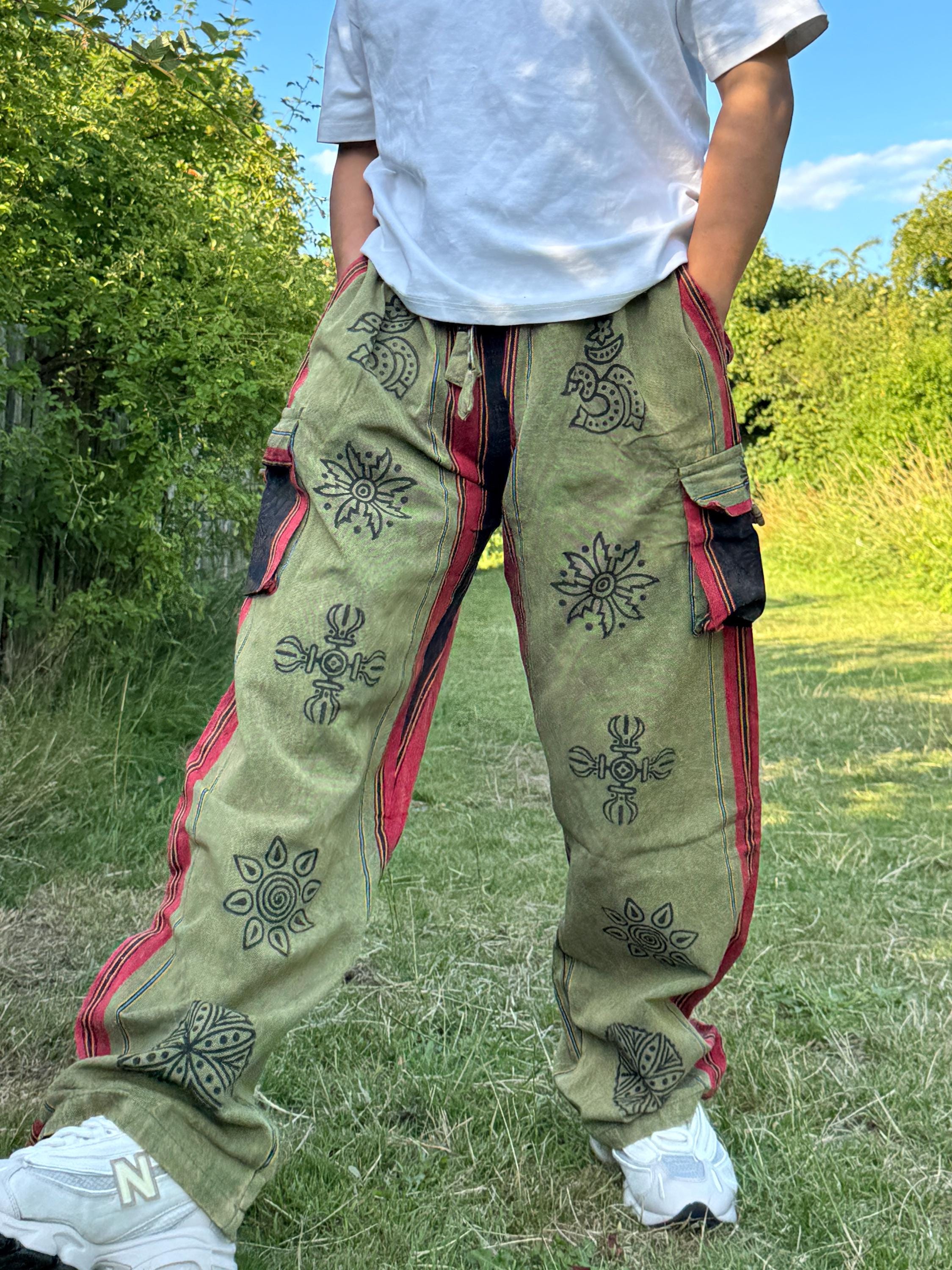 Plaid Cargo Pants - Etsy