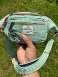 Cotton Bum Bag: Handmade Eco-Friendly Hippie Festival Bag