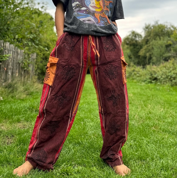 パンツ Eaphi PATCH WORK EMBROIDERY PANTS PATCH WORK