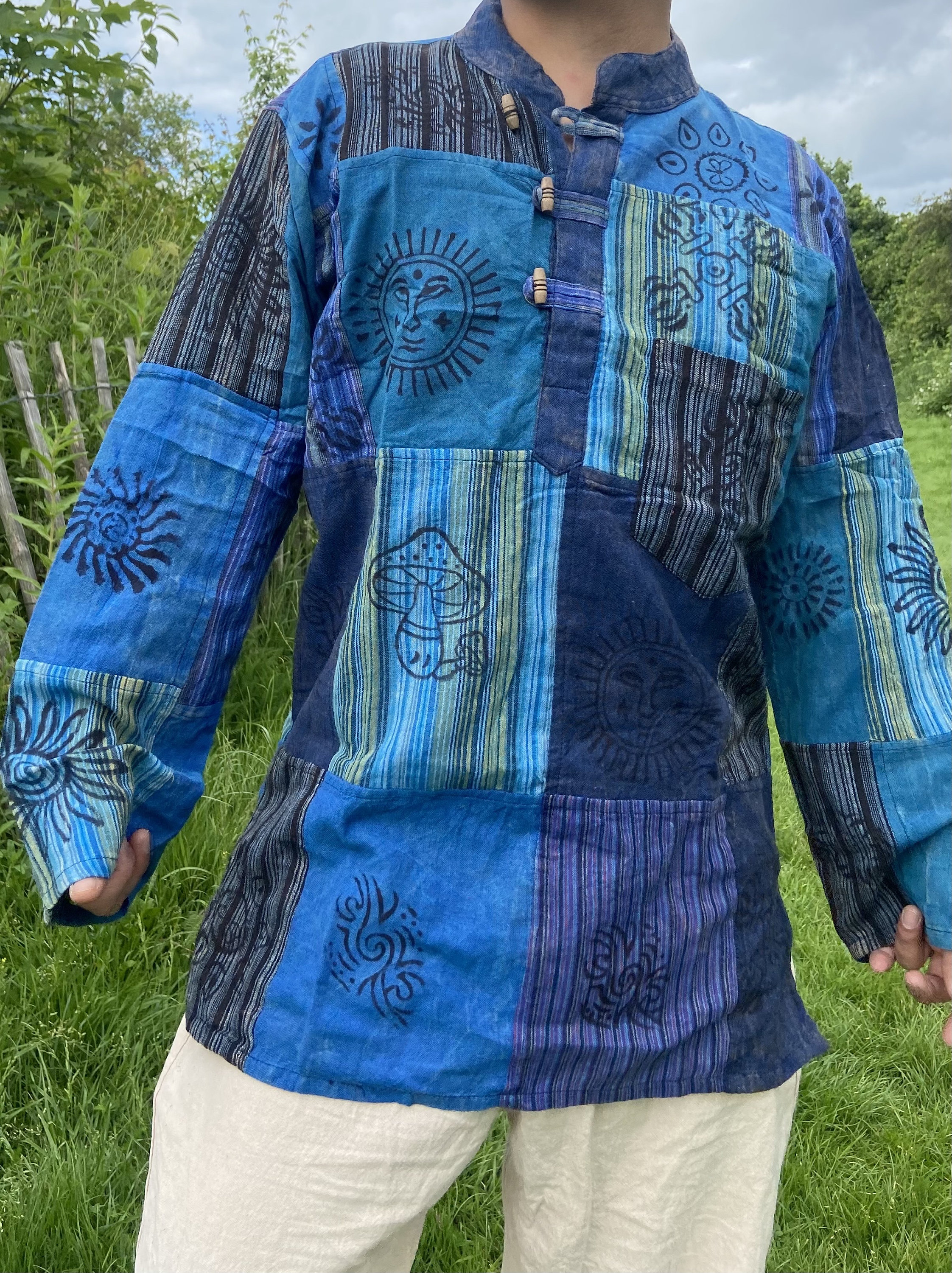 TODAYFUL】Embroidery Patchwork Shirts | selects