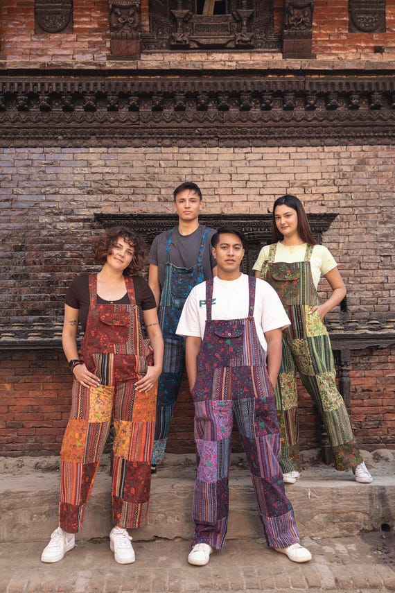 Salopette Uomo In Cotone - Bretelle Regolabili, Tasche Multiple, Vestibilità Comoda - Foto 9