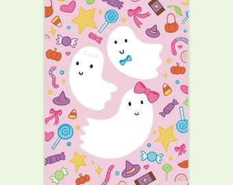 Illustration de fantômes Impression artistique