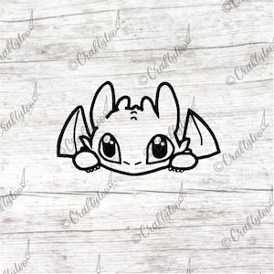 Naklejka winylowa Cute Dragon | naklejka | Naklejka Dragon | Naklejka na samochód lub okno | Naklejka na butelkę z wodą | Naklejka na laptopa