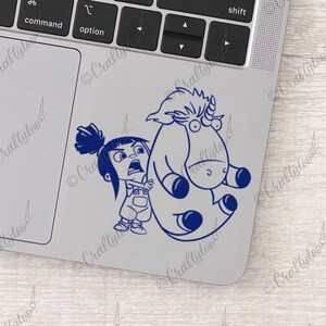 Pack 3 Autocollants Voiture Humour - Design Despicable Me Mignon, Pour Vitres Et Carrosserie
