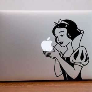 Snow White Laptop Decalcomania / Adesivo