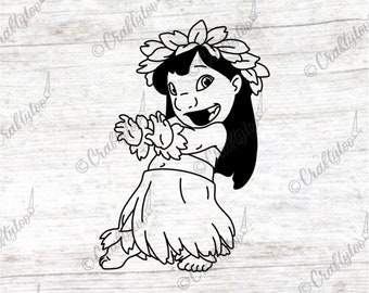 Lilo Decal/Sticker | Car decal | window decal | Laptop decal