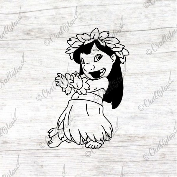 Lilo Decal/Sticker | Car decal | window decal | Laptop decal