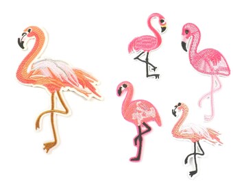 Download Flamingo Applique Etsy