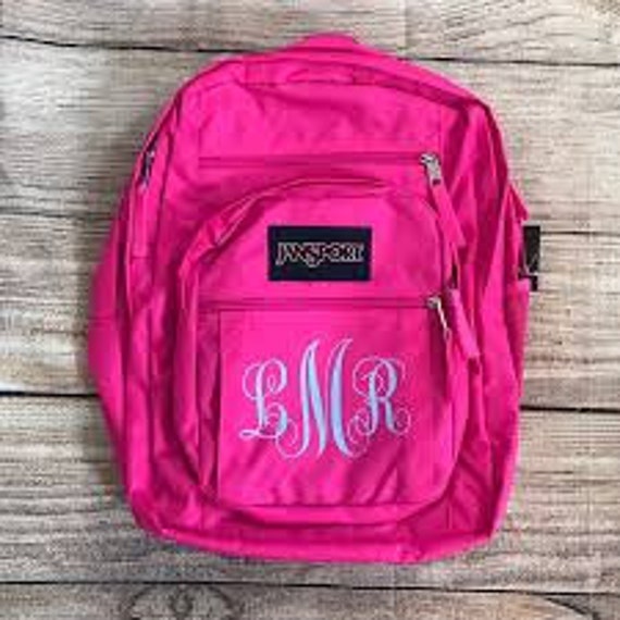 jansport monogrammed backpack
