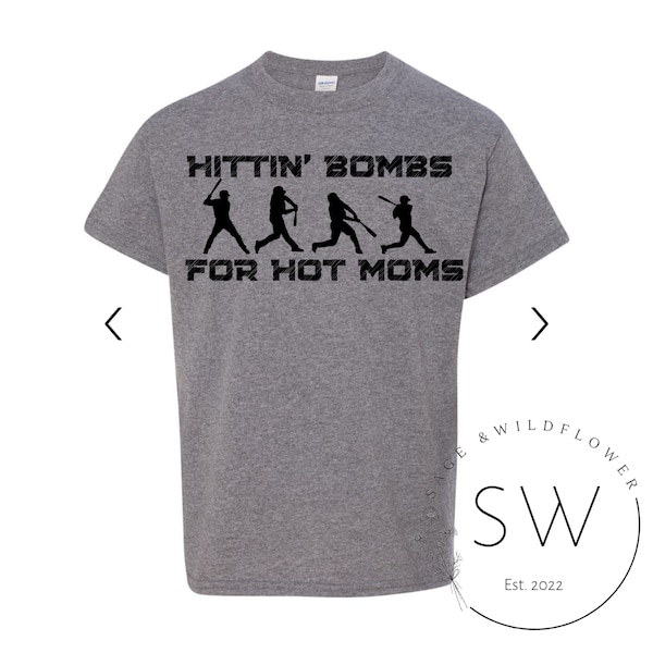 Hittin Bombs for Hot Moms| PNG| SVG| Digital Download