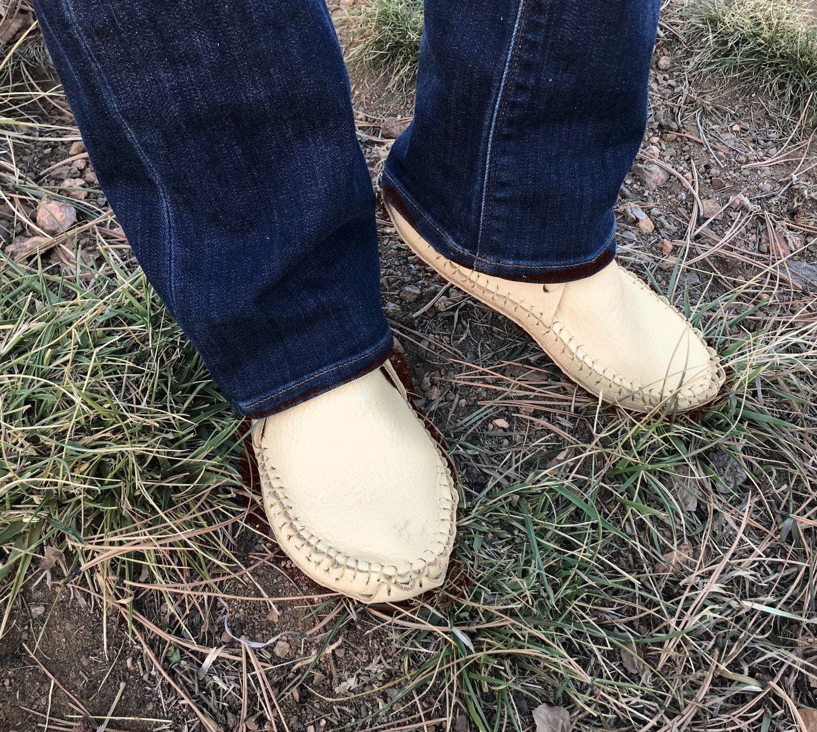 geier bison moccasins