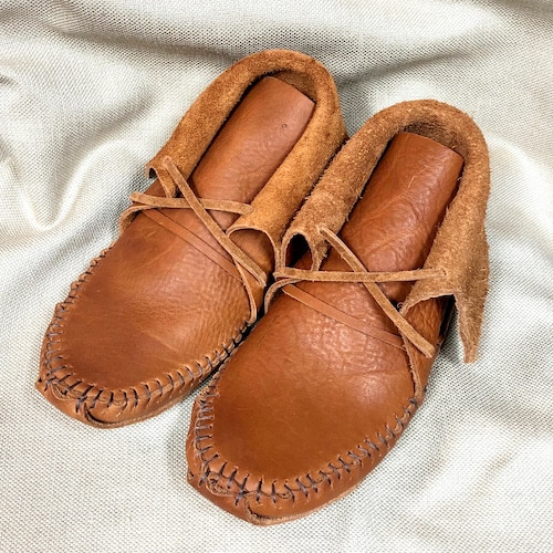Moccasins for Women, Leather, Handmade, Zero Drop, Triple Soled