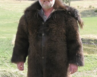 manteau en fourrure de bison