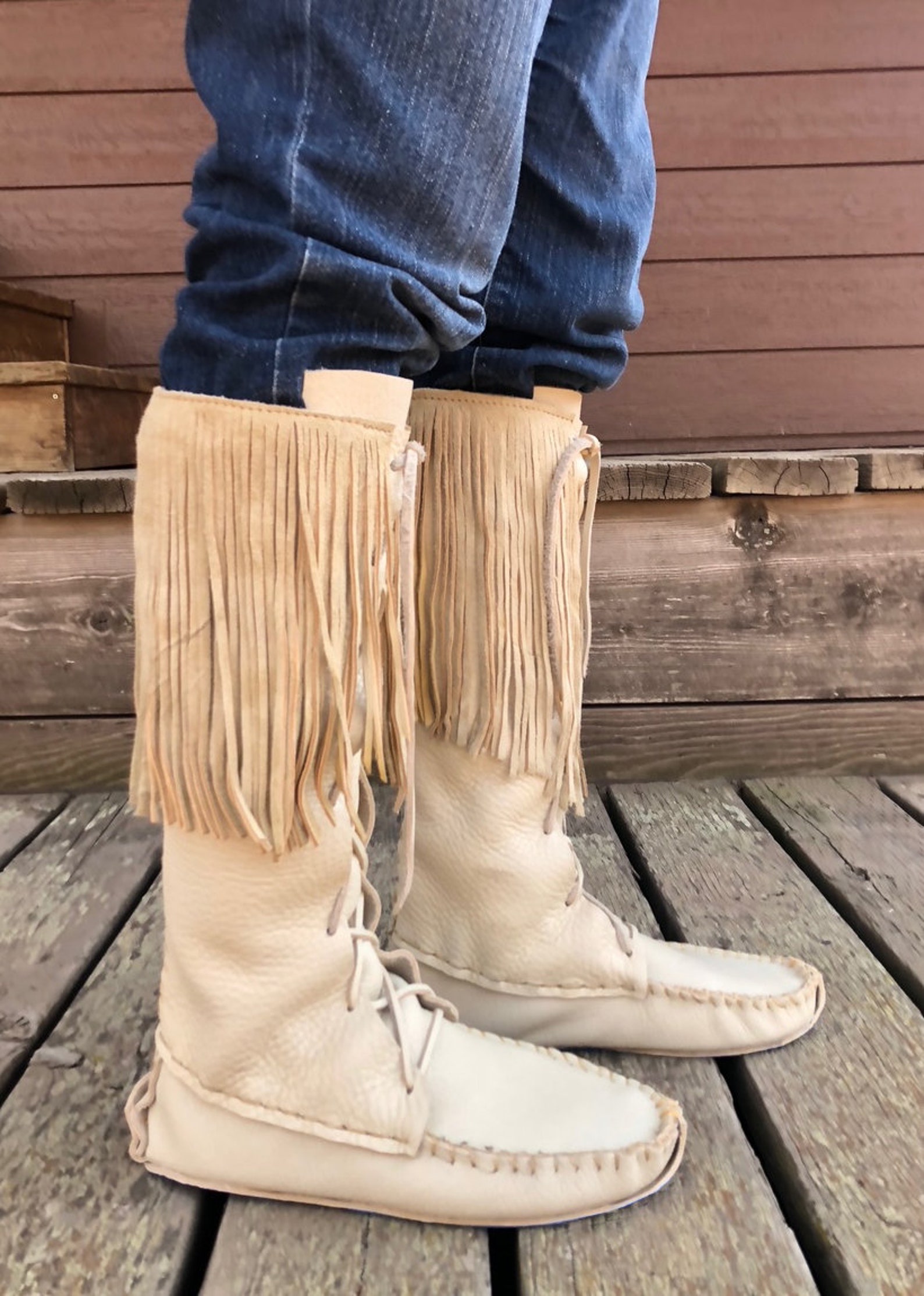 bison moccasin