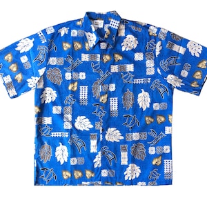 Vintage Men’s Hawaiian Shirt XL- NEW Aloha Shirt- Made in Hawaii