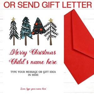 Bearbeitbare Telefon Weihnachtsgeschenk Gutschein Vorlage Personalisierte SMS Gutschein Weihnachtsgeschenkkarte Geschenkgutschein Sofortbearbeitung Herunterladen und Senden
