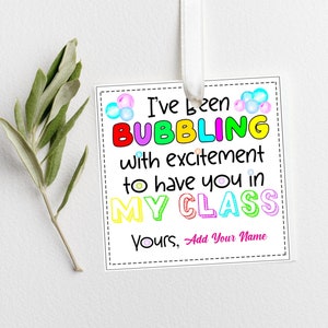 Back to School Tags for Instant Editing First Day of School Favor Tag Teacher Tag First Day Gift Tag Teacher Gift Tags Instant Download