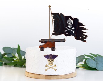 Pirate birthday decor Pirate party cake topper for instant printing 7 Pirate cake toppers Pirate Birthday Party birthday Pirate party cutout