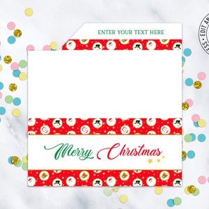 Busta per biglietti regalo di Natale Busta per biglietti di Natale Porta biglietti per eventi regalo Busta con soldi di Natale che puoi scaricare e stampare immediatamente