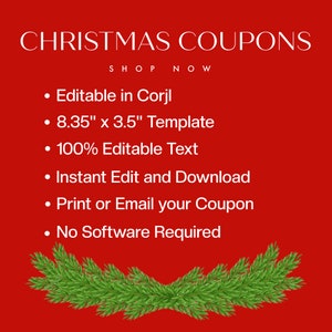 Printable Christmas Gift Ticket Template Editable Pink Christmas Farm