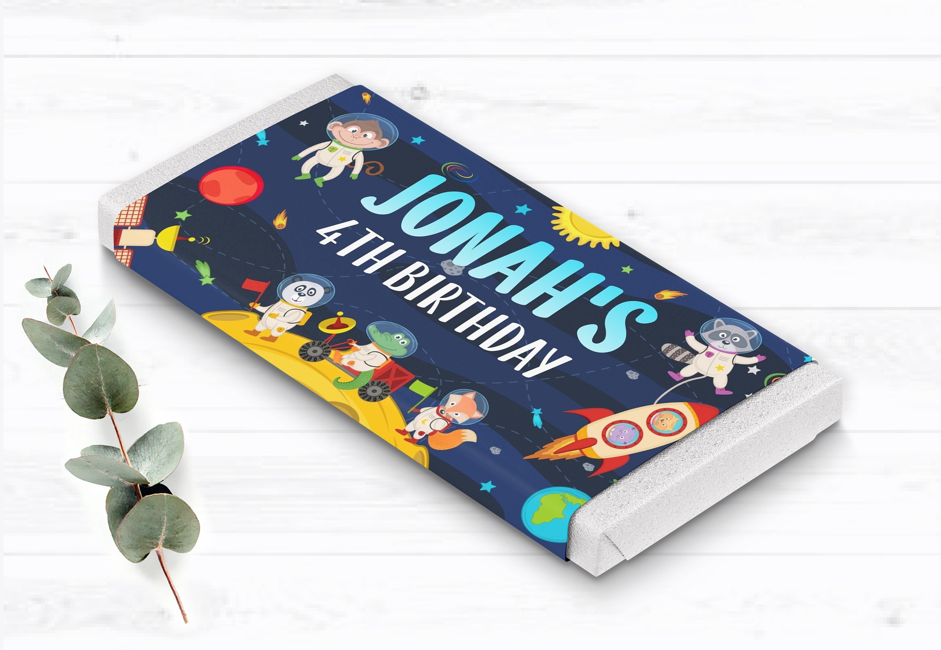 Editable OUTER Space Party Chocolate Wrapper, Outerspace Wrappers Candy ...